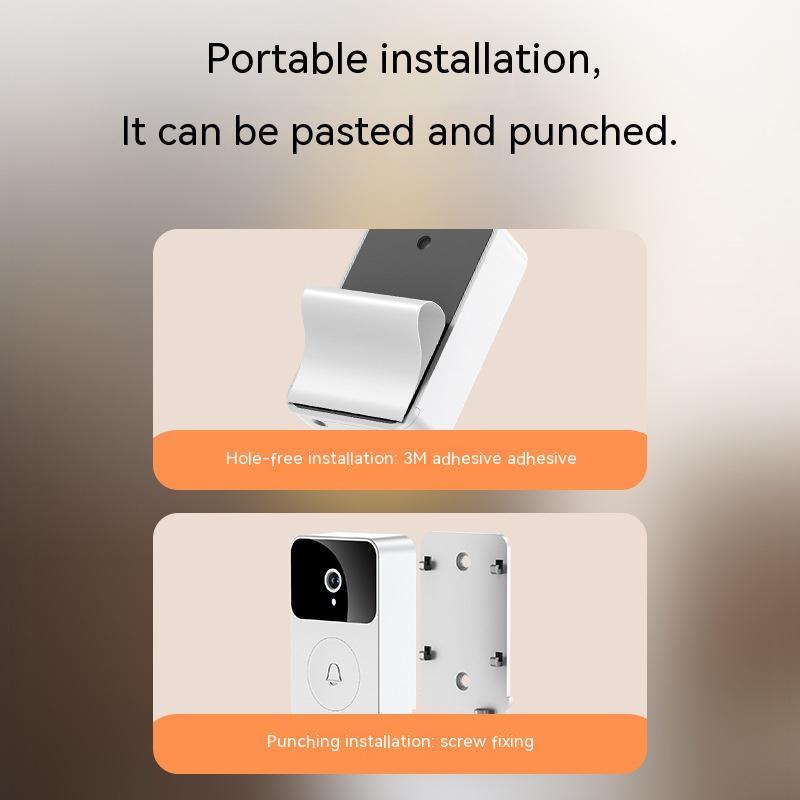 Intelligent Visual Doorbell X9 Wireless Remote Home
